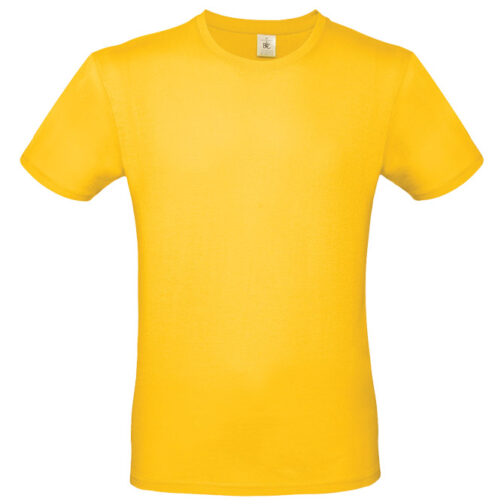 Majica kratki rukavi B&C #E150 zlatna žuta L