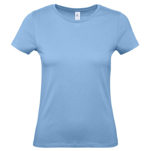 Majica kratki rukavi B&C #E150/women nebo plava S