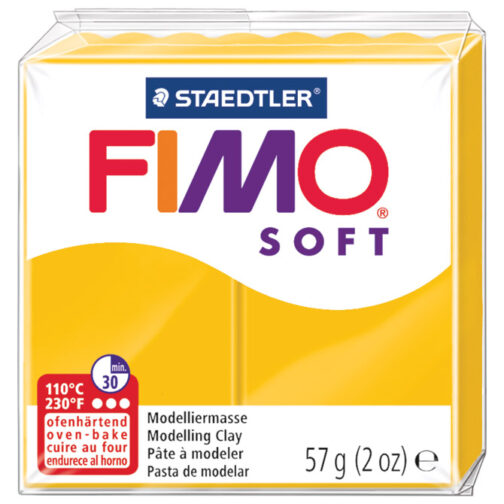 Masa za modeliranje   57g Fimo Soft Staedtler 8020-16 boja suncokreta
