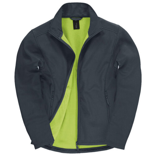 Jakna zip unisex B&C ID.701 Softshell tamnoplava M