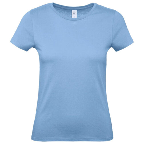 Majica kratki rukavi B&C #E150/women nebo plava 2XL