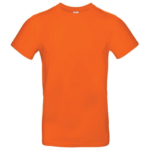 Majica kratki rukavi B&C #E190 narančasta 3XL
