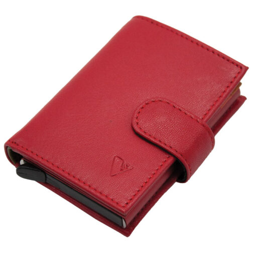 Novčanik-etui kožni s RFID zaštitom 1090 crveni
