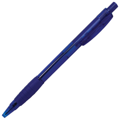 Olovka kemijska grip YC05-3 Plzen prozirno tamnoplava