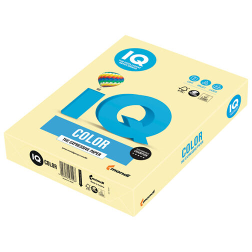 Papir ILK IQ Pastel A4 160g pk250 Mondi YE23 svijetložuti