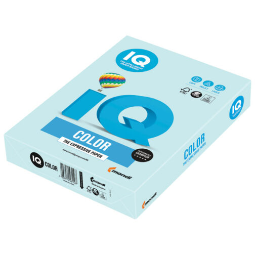 Papir ILK IQ Pastel A4  80g pk500 Mondi BL29 svijetloplavi