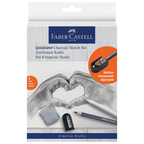 Set Goldfaber Charcoal sketch pk8 Faber Castell 114006 blister