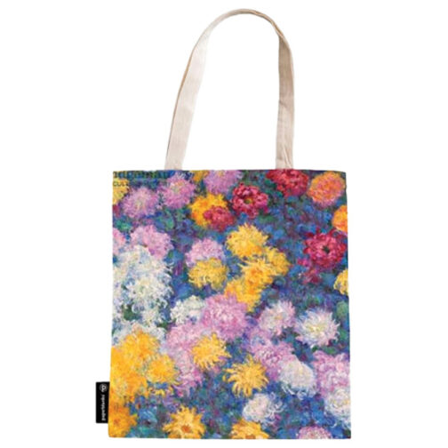 Vrećica platnena 38x38x9 Monet’s Chrysanthemum Paperblanks PA9757-0