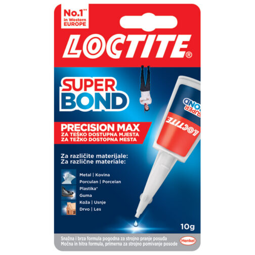 Ljepilo trenutačno 10g Loctite Super Bond Precision Max Henkel 2733274(2955513) blister