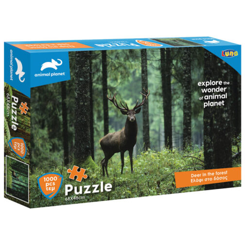 Puzzle 1000 kom Animal planet Deer Diakakis 000570696