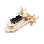 STEMX, drveni set za igru, parobrod - Slika 3