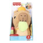 FISHER-PRICE SNUGGLY SNACKY CAPY, plišana igračka
