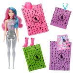 BARBIE Color Reveal, lutka, disco zvijezda - Slika 4