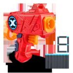 X-SHOT, pištolj, sa spužvastim mecima - Micro Color Card - Slika 5