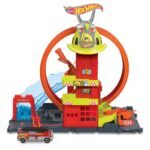 HOT WHEELS City vatrogasna stanica, set