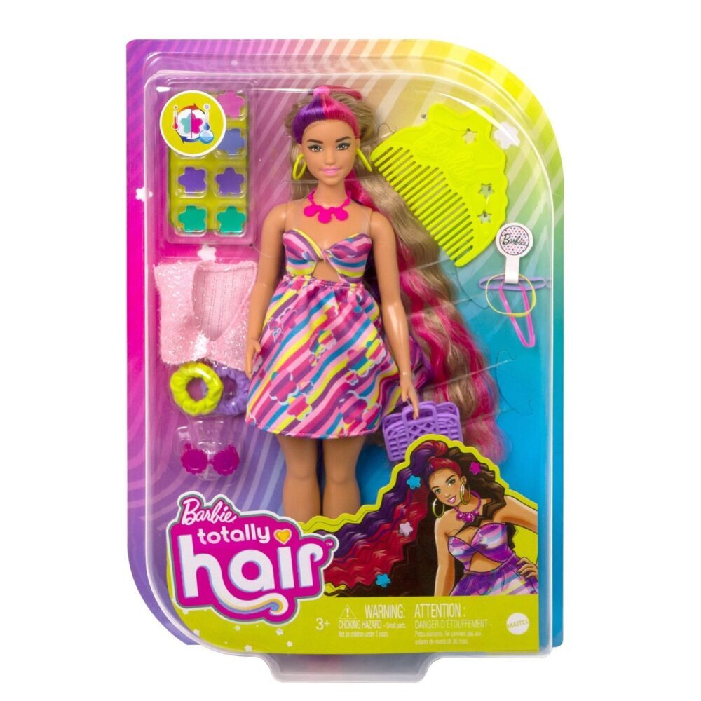 BARBIE, lutka, totally hair smeđa
