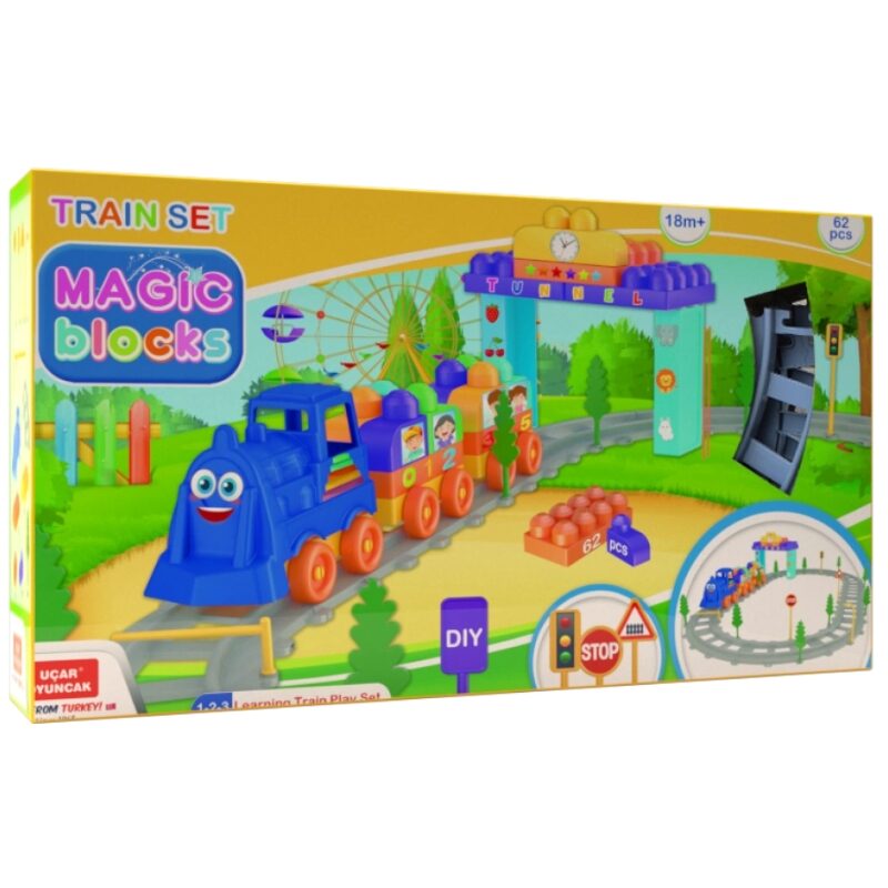 MAGIC BLOCKS, kocke, vlakić