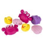 PLAYGRO morske životinje za kupanje, roze, 7 kom u torbi 187484 - Slika 2
