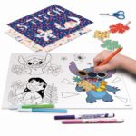 DISNEY STITCH, kreativni set, Škola crtanja sa svjetlećom podlogom - Slika 6