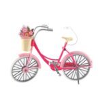 MAJUSHKA, lutka, s biciklom - Slika 2