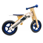 STAR RIDE Balans drveni, bicikl, plavi - Slika 4