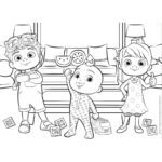 COCOMELON, dvostrane puzzle, Sunčan dan - Slika 3