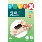 STEMX, drveni set za igru, parobrod - Slika 2