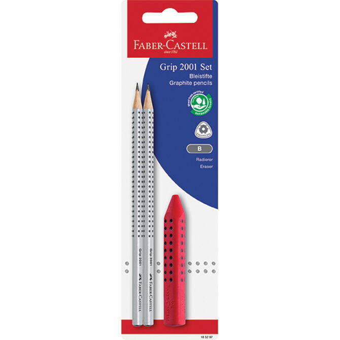 Set Grip 2001 Faber-Castell 185297 blister