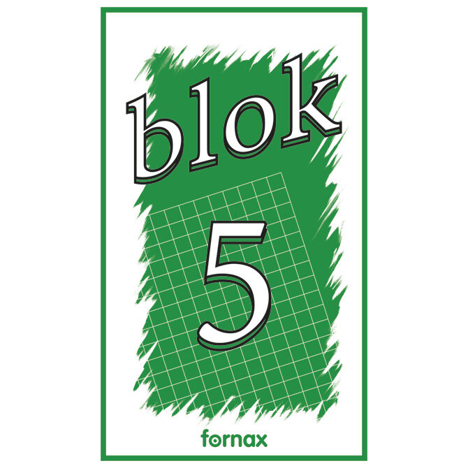Blok za bilješke 100x170 mm 50L br.5 Fornax