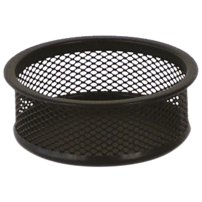 Čaša za spajalice metalna žica fi-9,5xh-3,2 cm LD01-198 Fornax crna