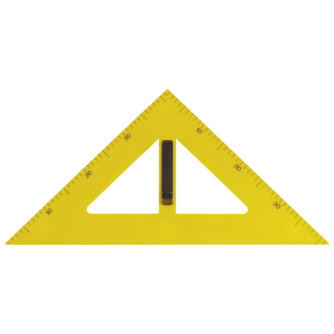 Trokut za školsku ploču pvc 60 cm 45° Arda
