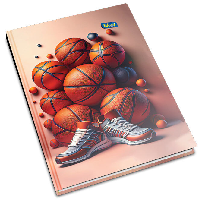 Teka tvrdi uvez A5 crte 96L 60g Educa