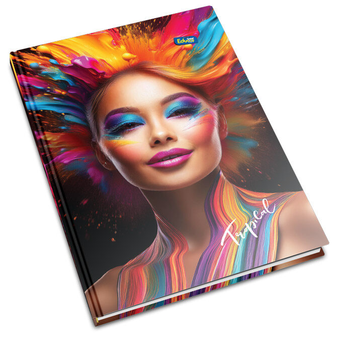 Teka tvrdi uvez A4 crte  96L 60g Educa