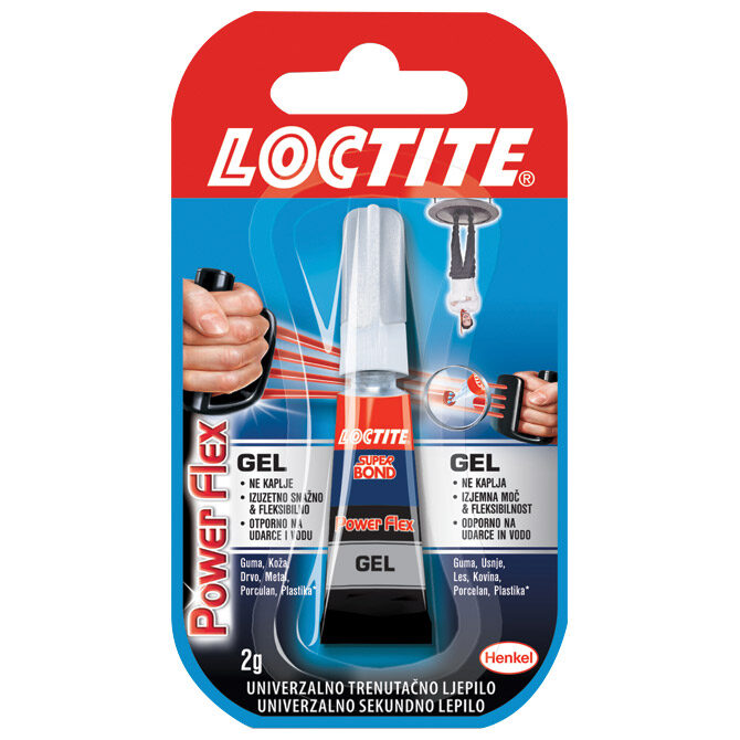 Ljepilo trenutačno  2g Loctite Super Bond gel Henkel 1409566 blister