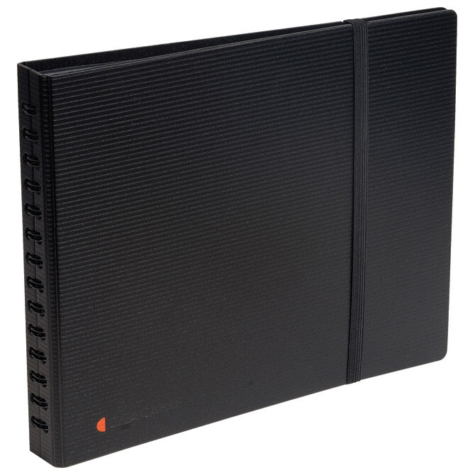 Album za vizitke 240 kartica s gumicom 25x20 cm Exactive Exacompta 75134E