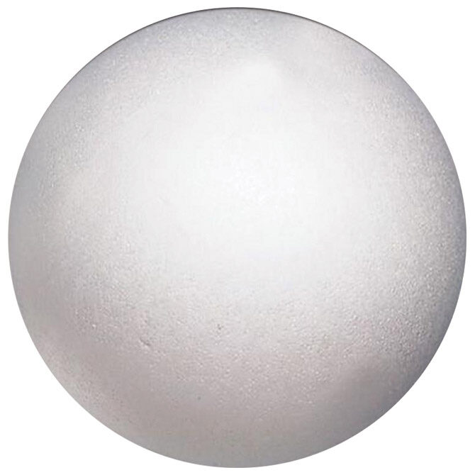 Ukras od stiropora  5 cm kuglica pk10 Knorr Prandell 21-6760058 bijeli