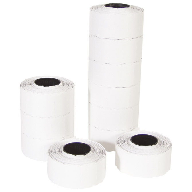 Etikete u roli 26x16 mm oble dvoredne pk36 Printex bijele