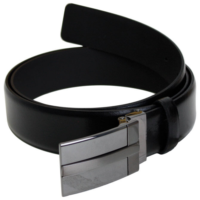 Remen muški širina 3,4 cm Ranieri 0567 crni