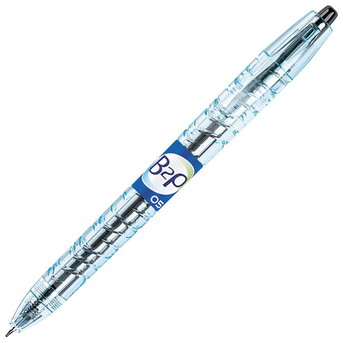 Roler gel 0,5 mm Bottle to pen Begreen Pilot BL-B2P-5-BG-FF-B crni