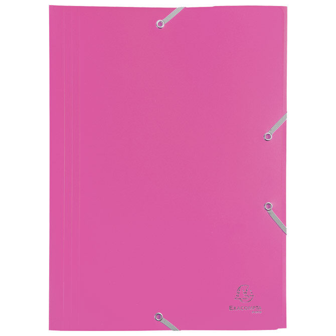 Fascikl klapa s gumicom pp A4 Exacompta 55920E ciklama