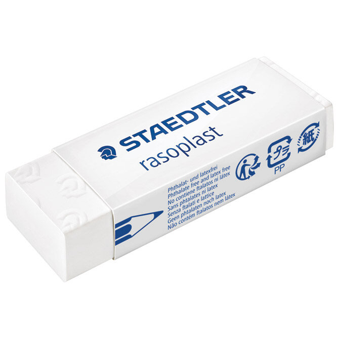 Gumica Rasoplast Staedtler 526 B20 bijela-KOMAD