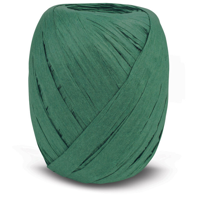 Vrpca ukrasna 10 mmx30m rafija Prasent 437-035 zelena