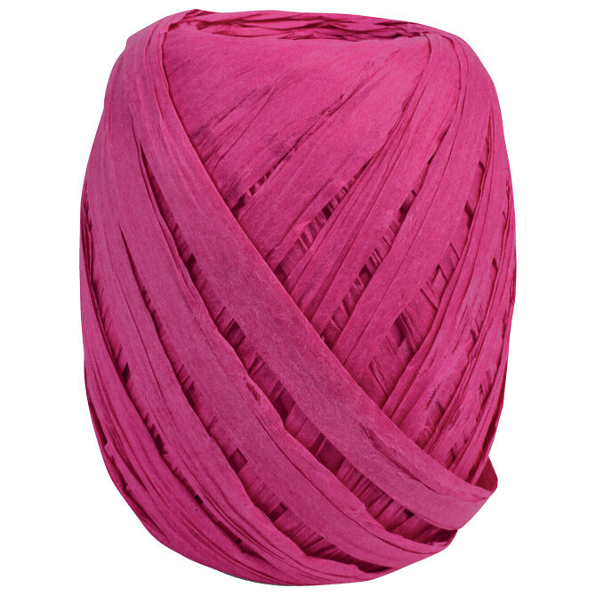 Vrpca ukrasna 10 mmx30m rafija Prasent 437-606 roza