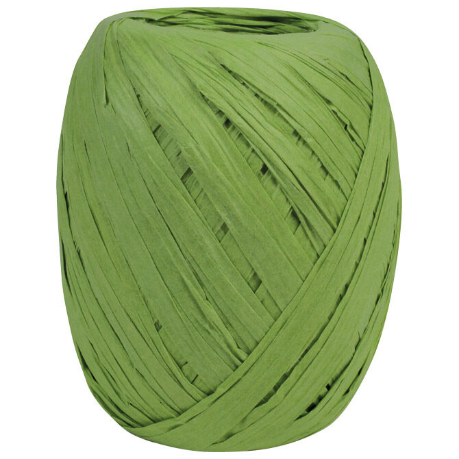Vrpca ukrasna 10 mmx30m rafija Prasent 437-630 svijetlozelena