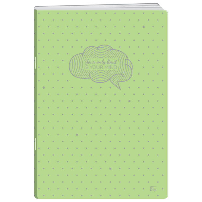 Teka meki uvez A4 crte 52+2L 80g Dots Elisa