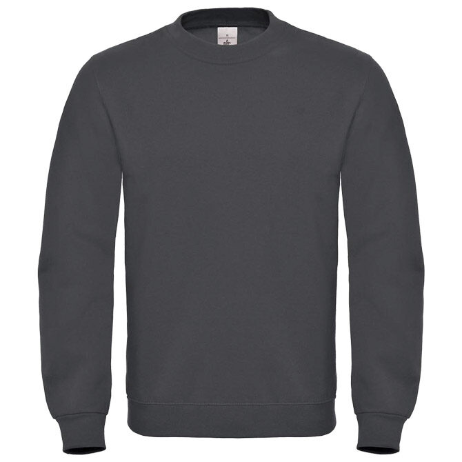 Majica dugi rukavi B&C ID.002 280g antracit S!!