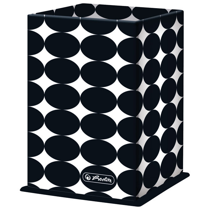 Čaša za olovke karton Just Black Herlitz 50040117!!