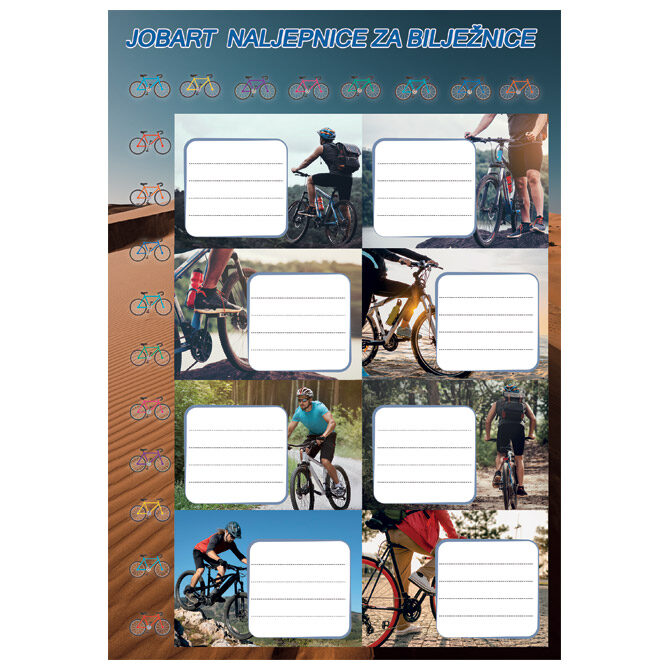 Etikete školske 8/1x5 Sport 60535 sortirano