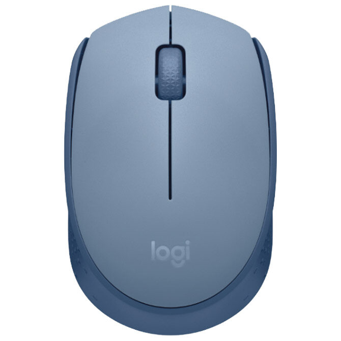 Miš usb 3tipke optički bežični M171 Logitech plavo/sivi blister