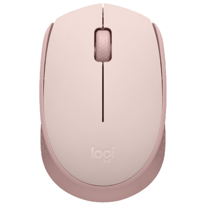 Miš usb 3tipke optički bežični M171 Logitech rozi blister